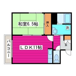 栄町駅 徒歩13分 2階の物件間取画像